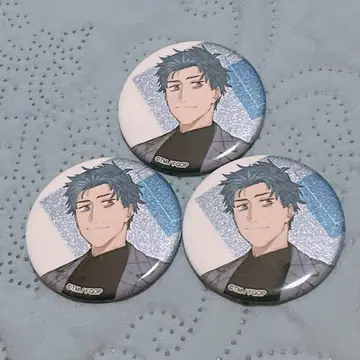 FGO 로손 글리터 캔뱃지 사이토 하지메