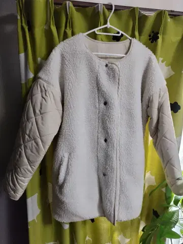 보아 x 퀼팅 리버서블 코트 210nouve