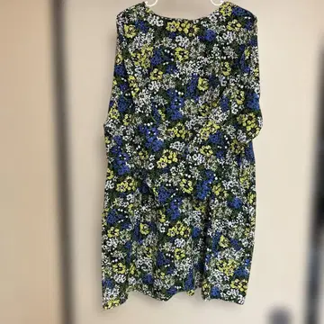 여성용 꽃무늬 튜닉