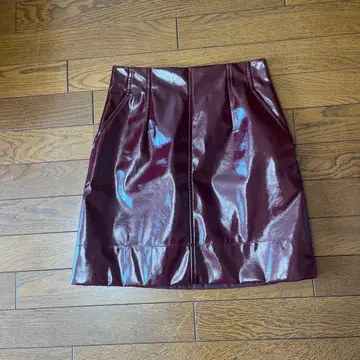 머큐리 듀오 버건디 타이트 스커트 M 사이즈