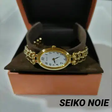 SEIKO NOIE 세이코 노이에 브레스레드 워치 골드 작동품
