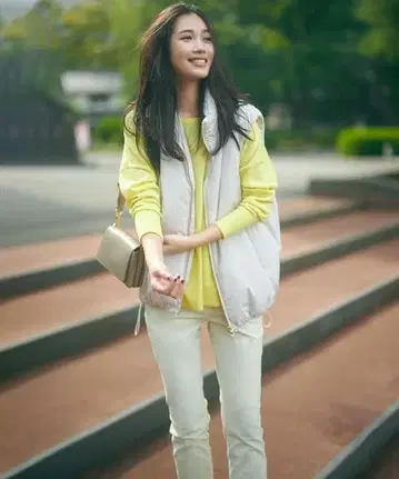 택 포함 [세탁 가능] 충전솜 패딩 베스트