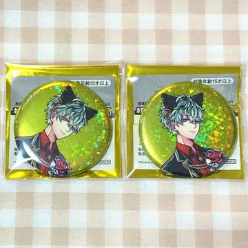 하나말 캔뱃지 아쿠네코 난자타운 악마 집사와 검은 고양이