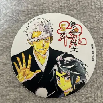 기동전사 건담 철혈의 오펀스 5주년 기념 캔뱃지 올가 미카즈키