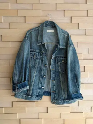 오버 데님 자켓 여성용 남성용