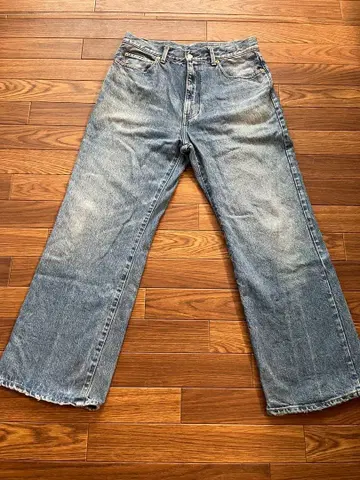 H BEAUTY&YOUTH 인디고 데님 팬츠 L