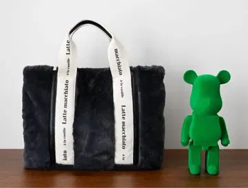 시마무라 mumu 콜라보 2way 퍼 토트백