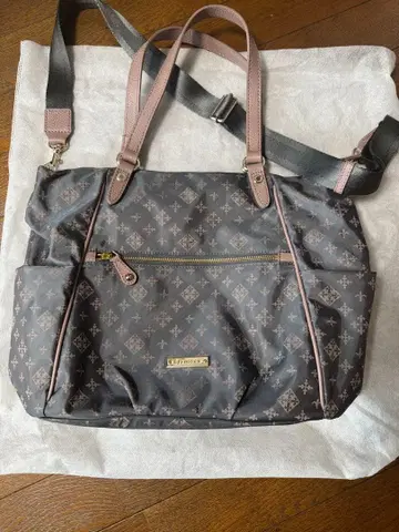 russet 그레이 숄더백