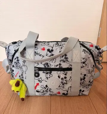 [ 미사용 ] 키플링 디즈니 90주년 미키 콜라보 숄더