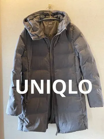 UNIQLO 유니클로 다운 코트 그레이 M 사이즈