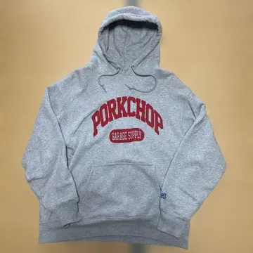PORKCHOP 후드티 L 사이즈 그레이