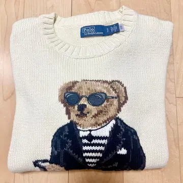 새상품 미사용 폴로베어 여성용 스웨터 S