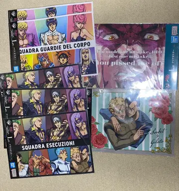 죠죠의 기묘한 모험 클리어 포스터 묶음 판매