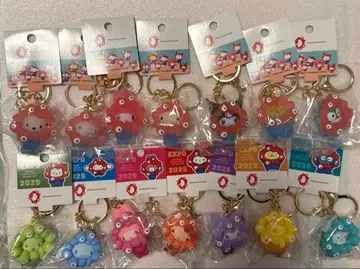 최애 컬러 클리어 컬러 미야쿠미야쿠 키링 간사이 만박 컴플리트 7종류