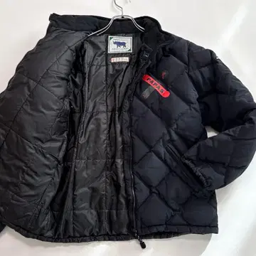 레어 파파스 퀼팅 다운 자켓 46호 다운 90% 블랙