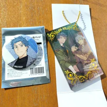 Fate FGO 로손 개념 예복 아크릴 키 캔뱃지 사이토 하지메 퍼시벌