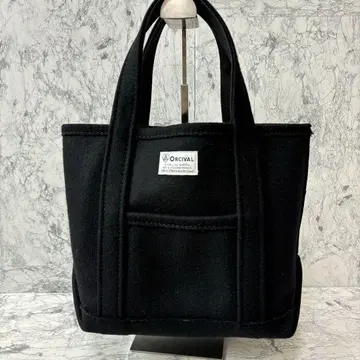 ORCIVAL 블랙 토트백