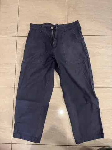 Grow in the sun 네이비 앵클 팬츠