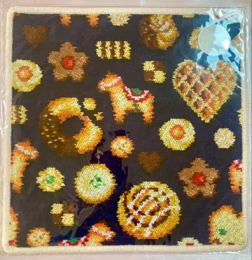 [ 새상품 미개봉 ] 페이러 손수건 피카타임 WEB 네이비 x 베이지