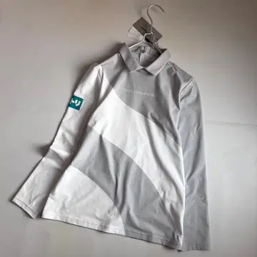 골프 테일러메이드 슬림 실루엣 UV 케어 기업 로고 피케 셔츠 L