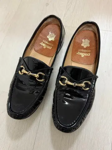 이탈리아제 파스쿠치 로퍼 블랙