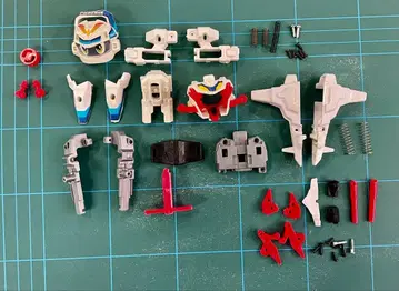 비다맨 컴뱃 피닉스 메가 캐논 윙 세트