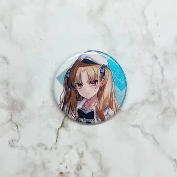 Fate FGO 로손 글리터 캔뱃지 엘레쉬키갈