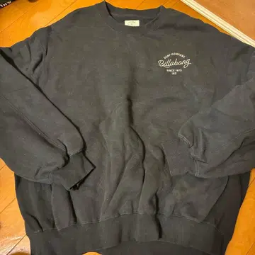 Billabong 블랙 맨투맨 L