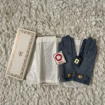 ANNE KLEIN 스웨이드 장갑 (천연 가죽) 미사용 새상품