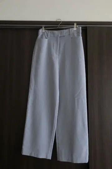 [택 포함 새상품] 앵글로벌*라이트 블루 와이드 팬츠