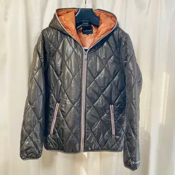 AIR WALK 퀼팅 자켓 후드 부착