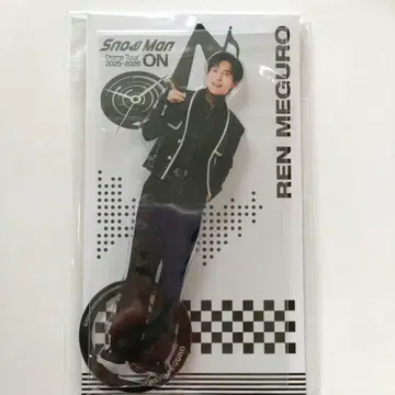 SnowMan ON 굿즈 아크릴 스탠드 메구로 렌