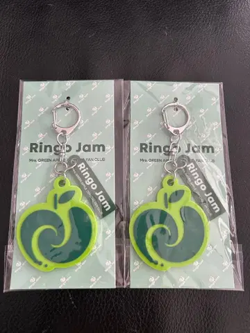 Mrs.Green AppleRingo Jam 사과형 키링 2개 세트