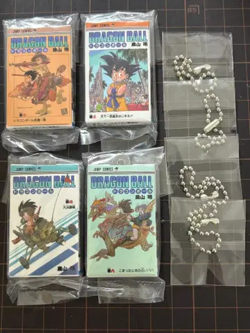 미개봉 드래곤볼 캡슐 토이 4개 세트