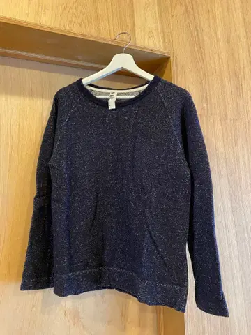 MHL 다크 블루 크루넥 풀오버 M