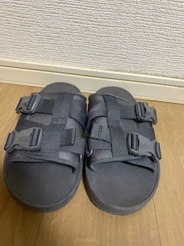 DANNER 다너 27cm 그레이 더블 스트랩 샌들