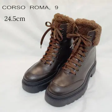 새상품 CORSO ROMA9 어그 부츠 다크 브라운 24.5cm