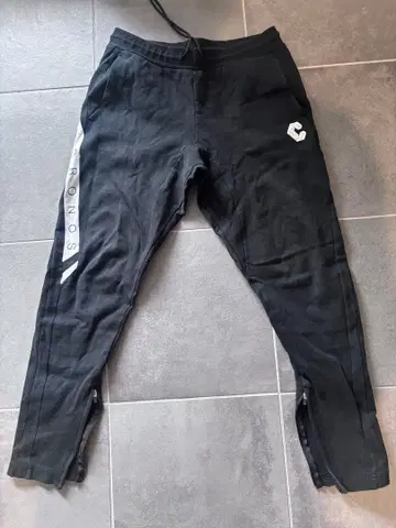 CRONOS 크로노스 스웨트 팬츠 조거 팬츠 블랙 M 사이즈