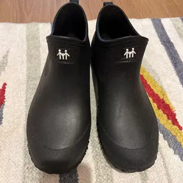 블랙 레인 슬립온 신발