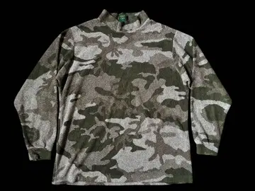 90s 카모플라주 서멀 모크넥