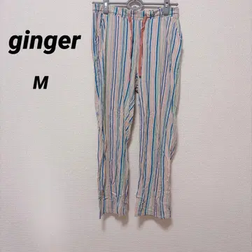 ginger [ M ] 스트라이프 캐주얼 팬츠