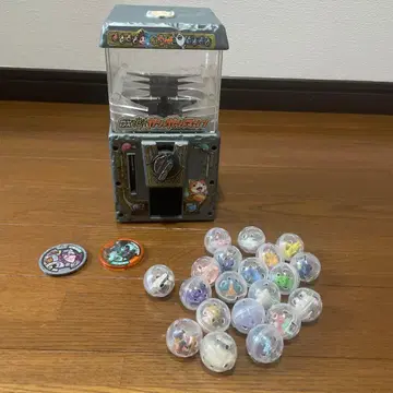 요괴워치 가샤가샤 머신 캡슐 20개 메달 포함