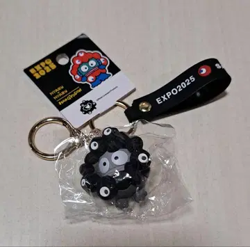 간사이 만박 미야쿠미야쿠 산리오 EXPO2025 키링 한교동 블랙