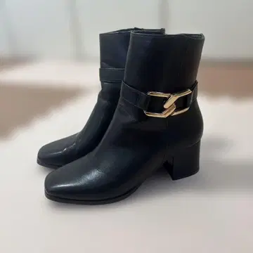 GRL 버클 벨트 숏부츠 블랙