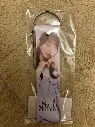 sweet steady 스이스테 응원봉 스트랩 보라색 시오카와 리세