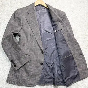 랄프 로렌 테일러드 자켓 하운드투스 체크 패턴 비즈니스 A5 체크