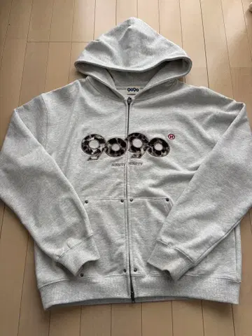 9090 나인티나인티 더블 지퍼 후드티