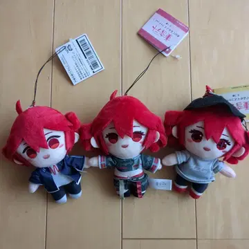 카사네 테토 봉제 인형 마스코트 vol.2 전 3종 세트