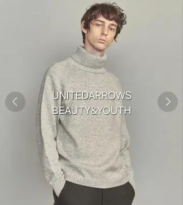 [새상품급] UNITEDARROWS BEAUTY&YOUTH 터틀넥 니트