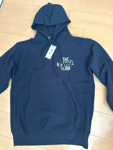 [ 미착용 새상품 ] TMT x Marbles 후드티 네이비 L